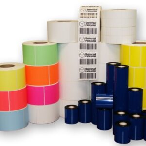 ETIQUETAS ADHESIVAS , TINTA RIBBON